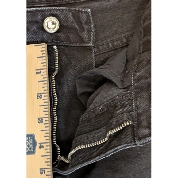 Zara Women's Black Straight Leg Jeans Size 8 - Picture 7 of 12